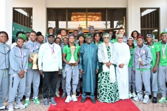 WAFCON: Teni, Flavour, Timi Dakolo others perform for Super Falcons at Presidential Dinner [VIDEO]